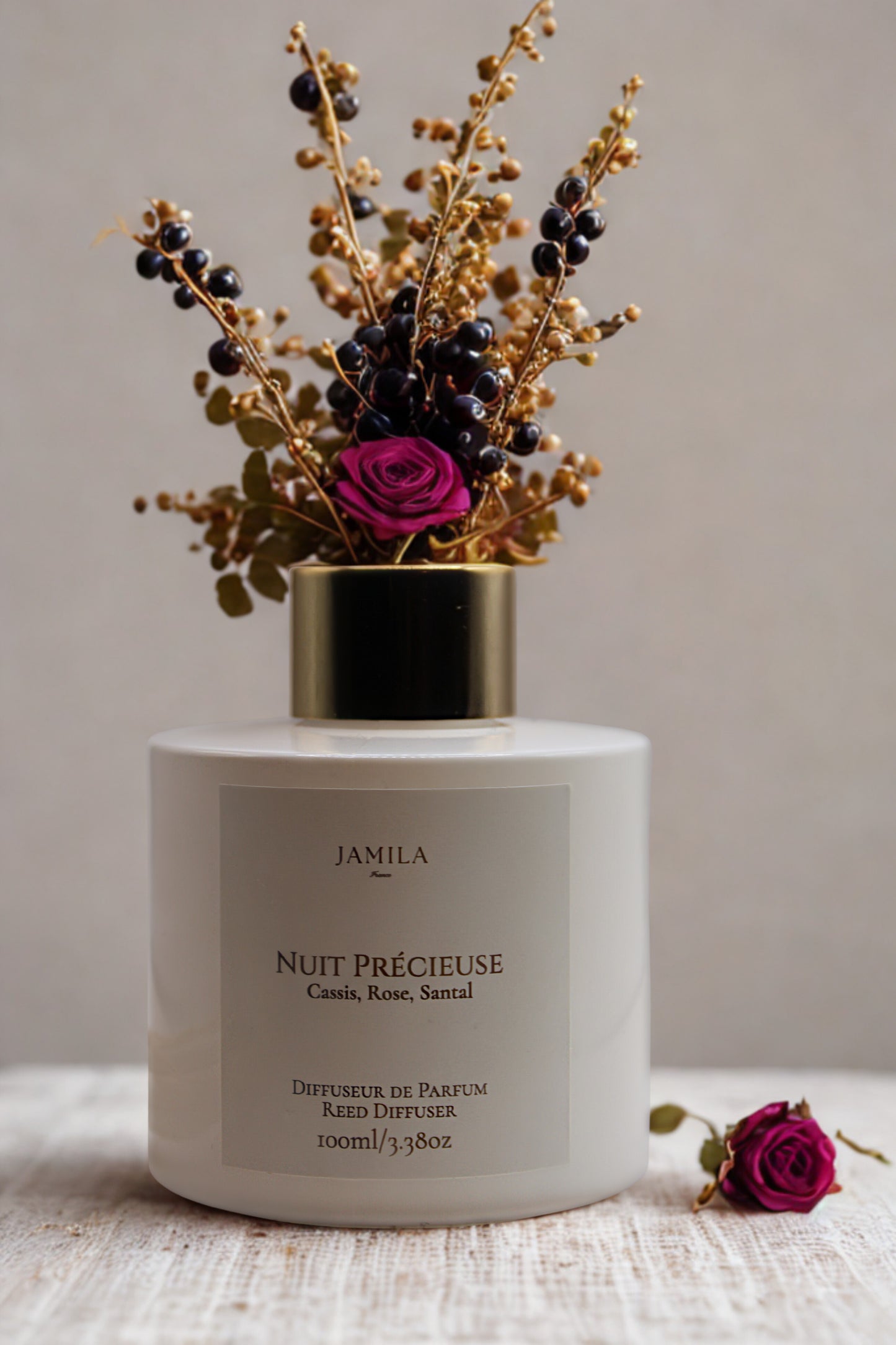 Diffuseur Nuit Précieuse - Cassis, Rose, Musc