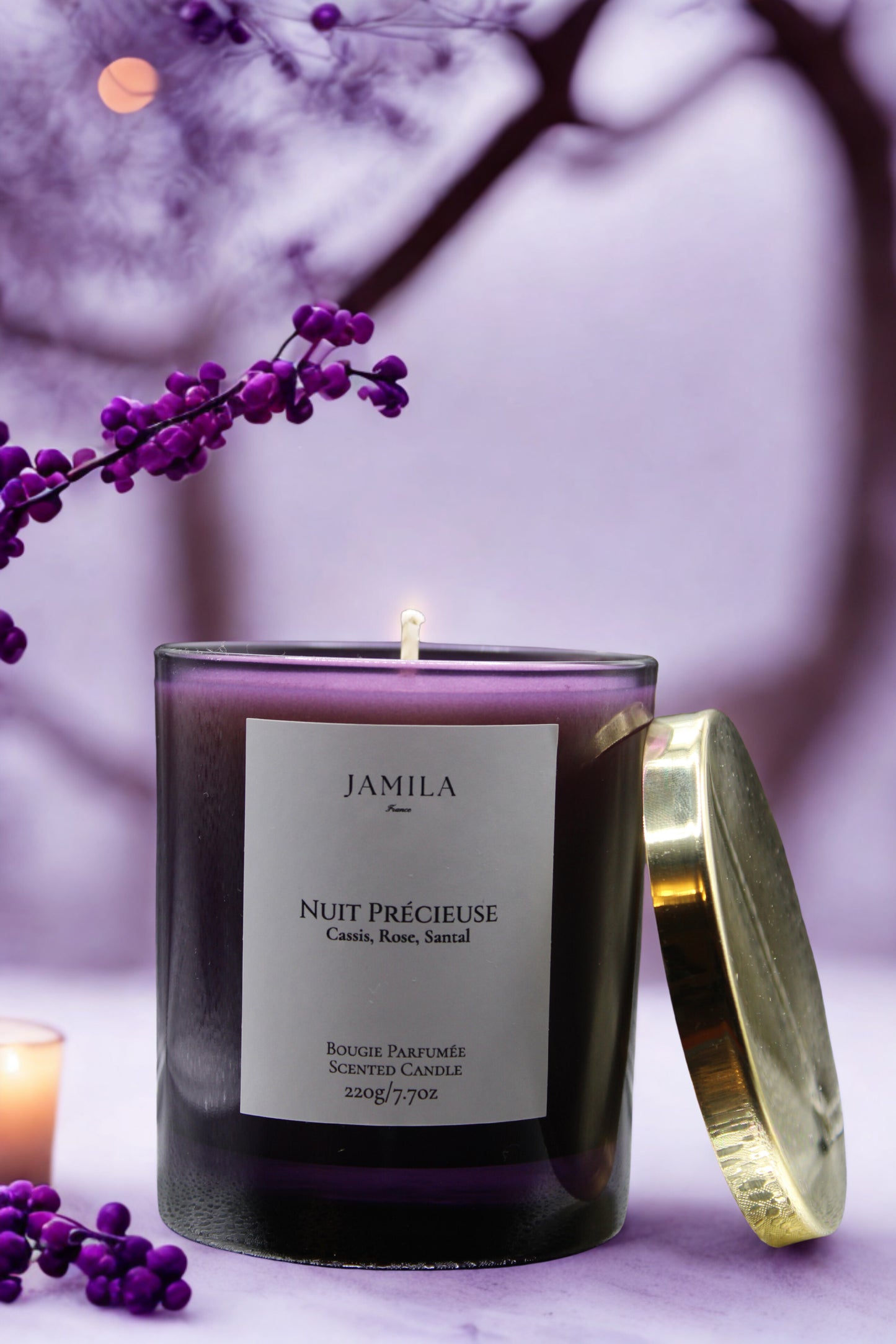 Nuit Précieuse - Cassis, Rose, Santal