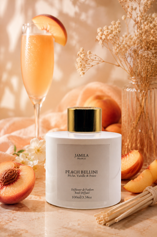 Diffuseur Peach Bellini - Pêche, Poire & Vanille